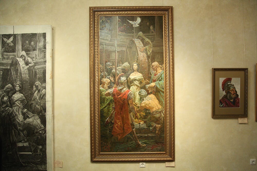 Картина св. Выставка картин в Екатеринбурге Ремезов.